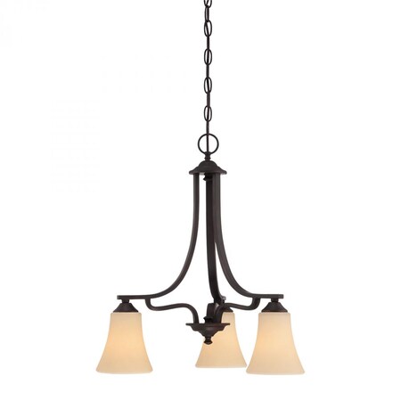 Thomas Treme 3-Light Chandlier in Espresso TK0019704